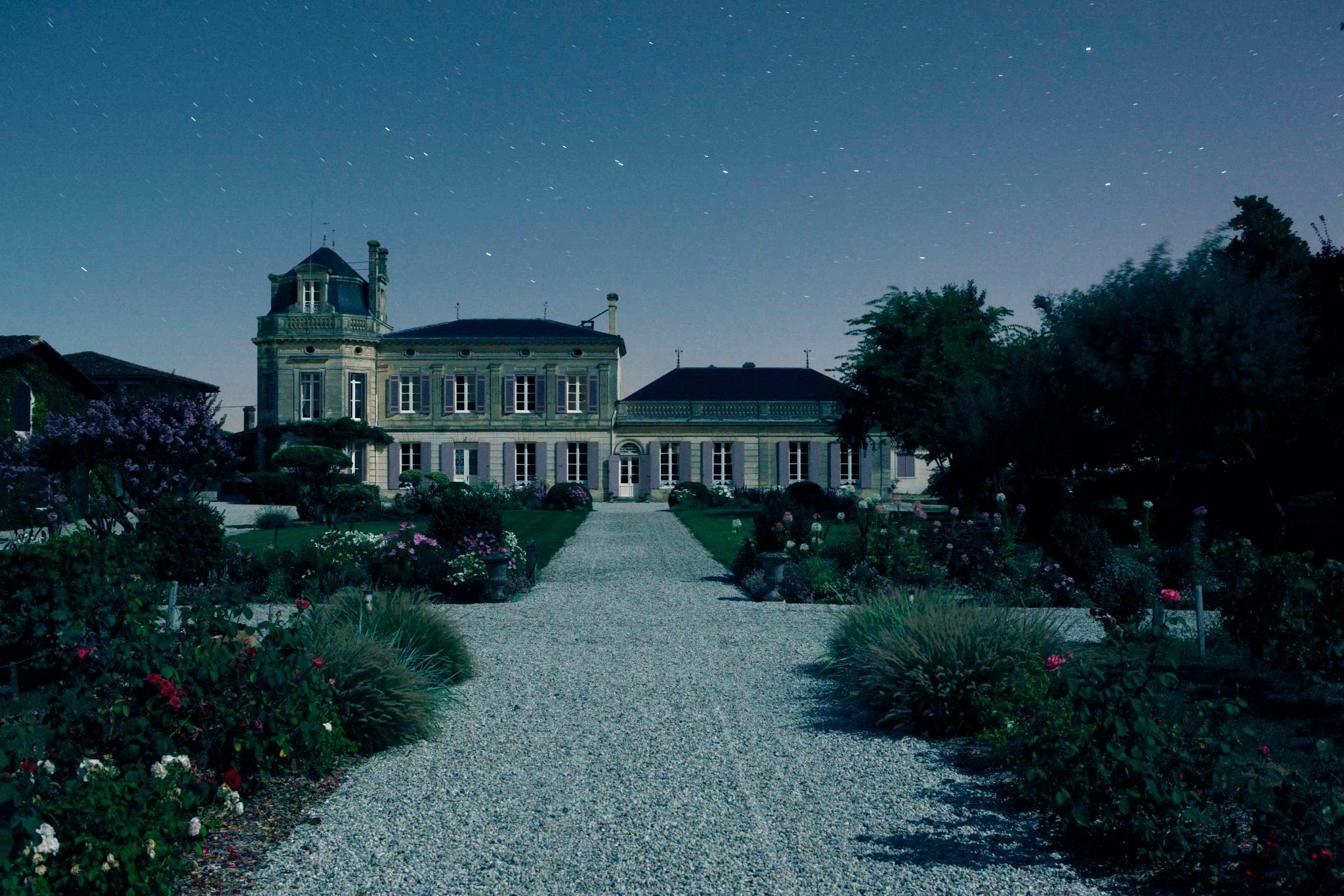 Château Chasse-Spleen de nuit